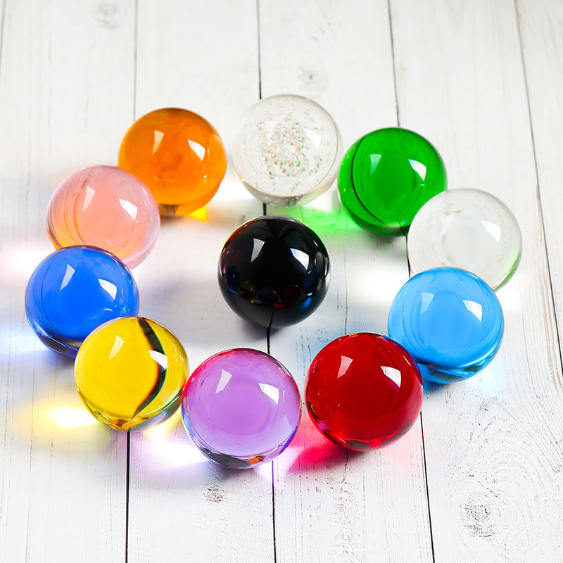 Lens Ball Crystal - 10 Renk 30mm Küre Avize Lens