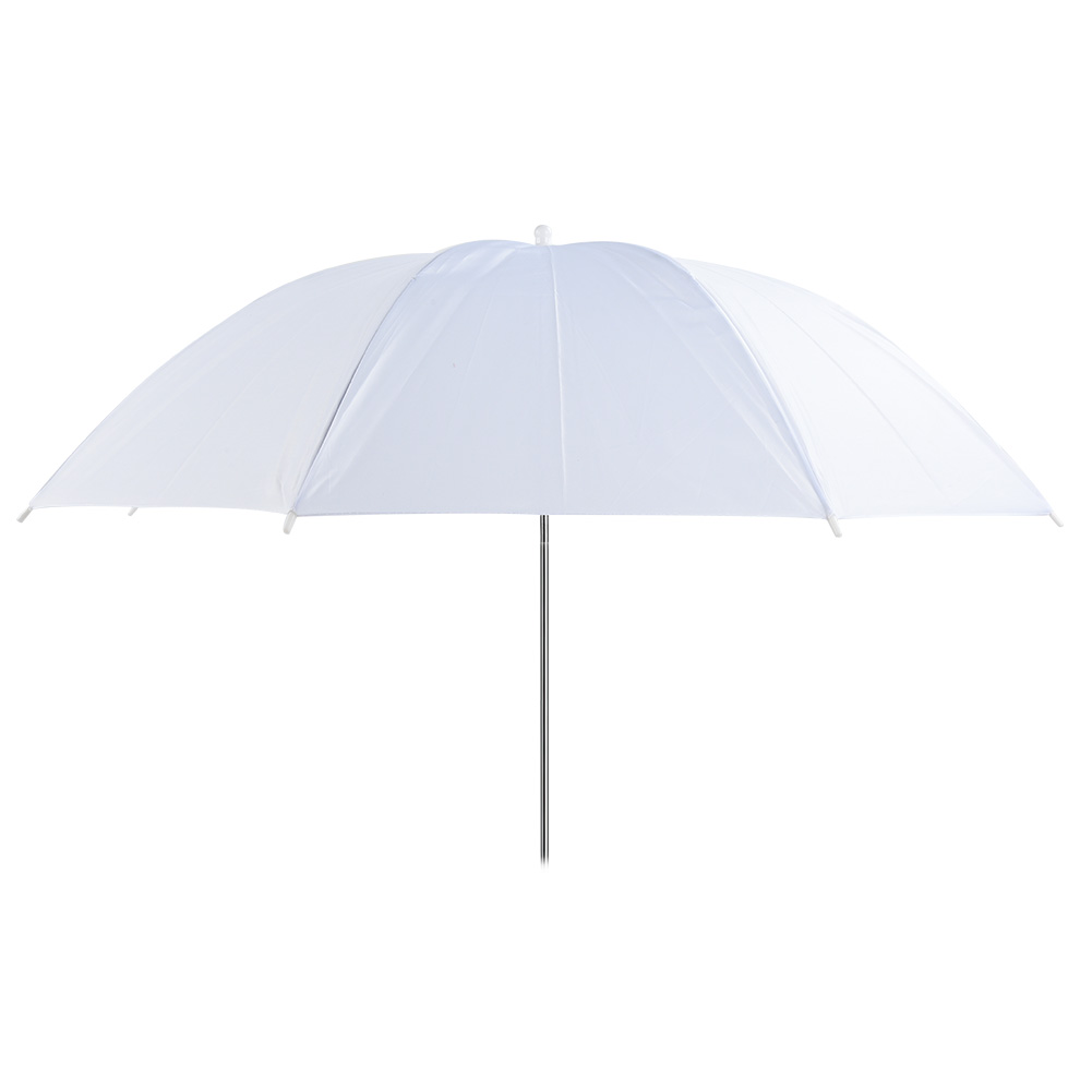 Pop Up Flash Diffuser - 33 İnç Şeffaf Beyaz Yumuşak Şemsiye