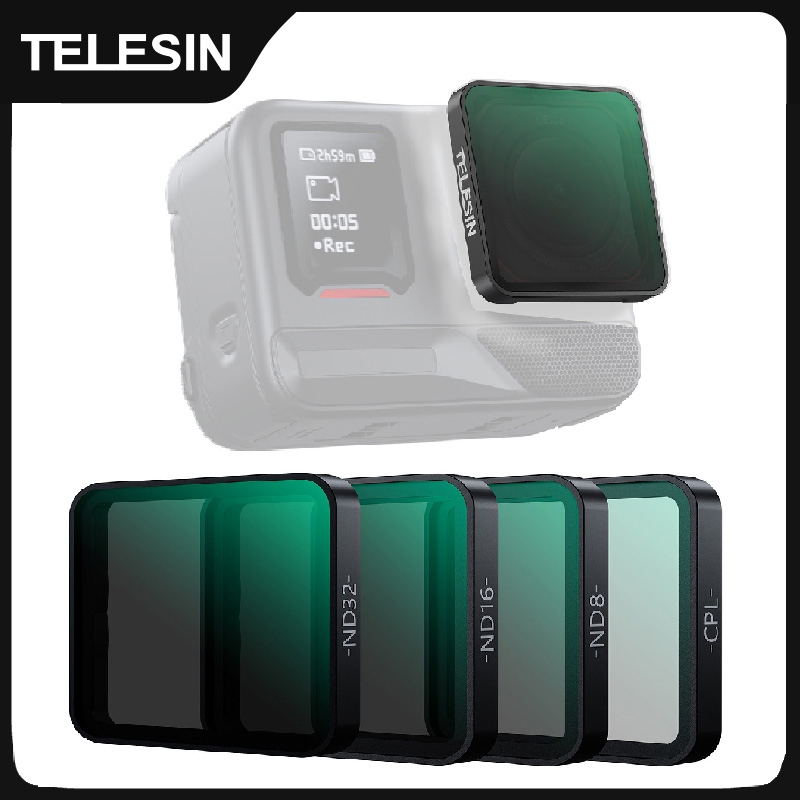 Nd Filter Set - TELESIN CPL ND8 ND16 ND32 Lens
