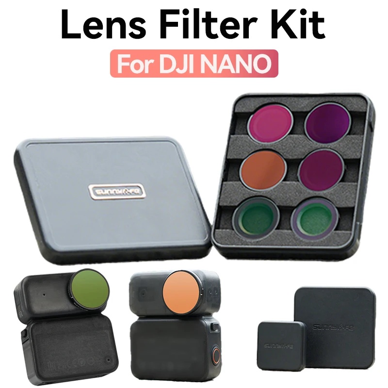 Nd Filter Set - DJI OSMO Nano ND Lens Filtre