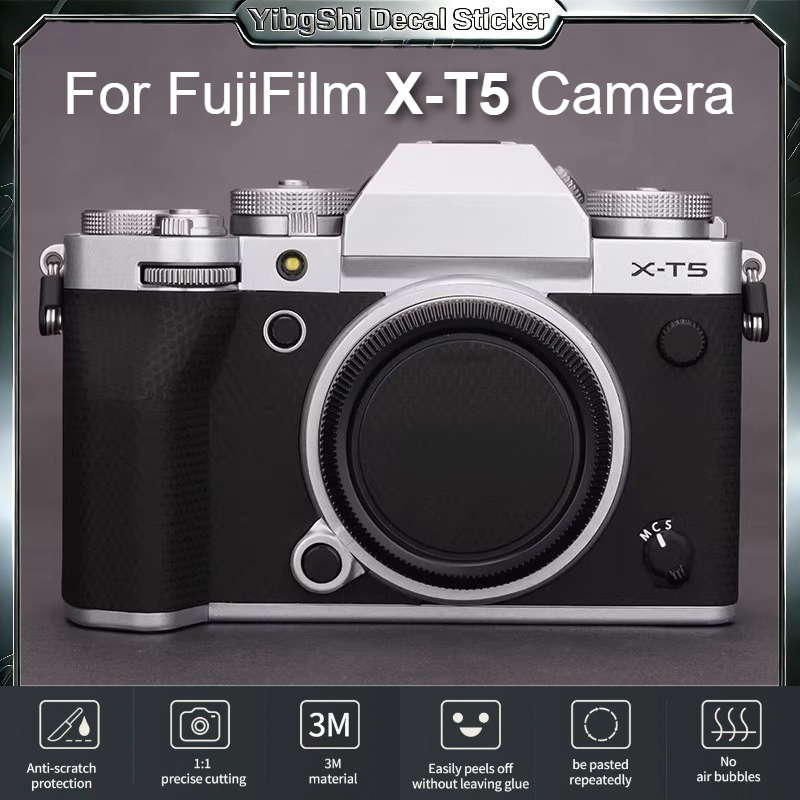 Fujifilm Camera X-T5 - FujiFilm X-T5 Kamera Etiketi Anti-Scratch Vinil