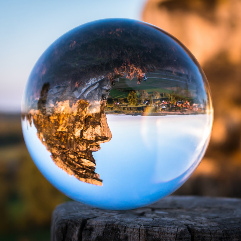 Lens Ball Crystal - 50/60/70/80/90/100/110mm fotoğraf kristal Lens topu asya