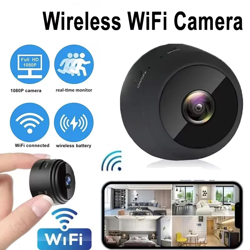 Photography Videography - Yeni A9 Kamera Wifi 1080p HD