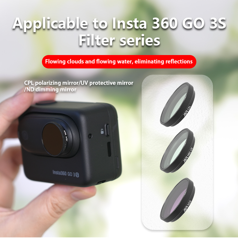 Nd Filter Set - Insta360 için Lens filtre seti 3S