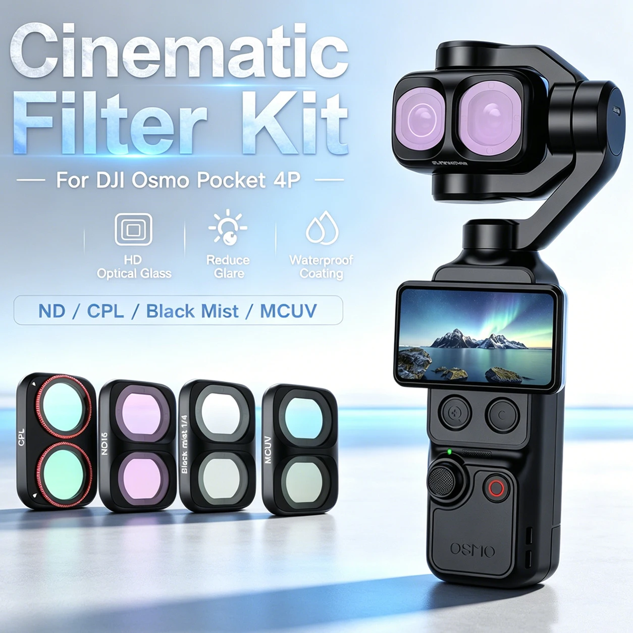 Nd Filter Set - DJI Osmo Pocket 4 PRO için