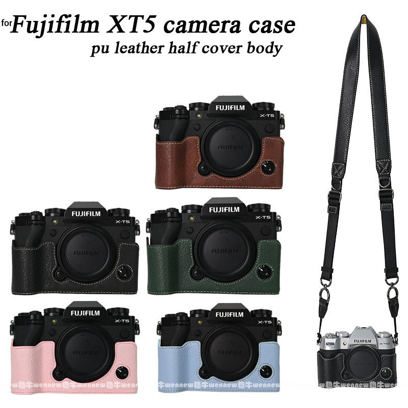 Fujifilm Camera X-T5 - XT5 Kılıfı Fujifilm XT5 için PU