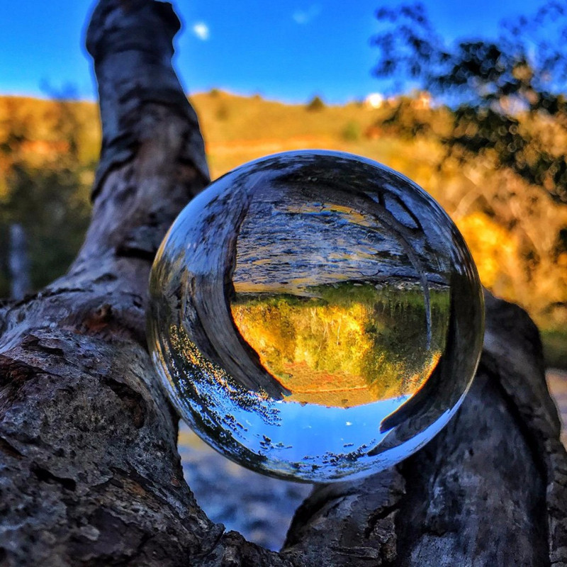 Lens Ball Crystal - 30mm-100mm K9 temizle avize Lens topu