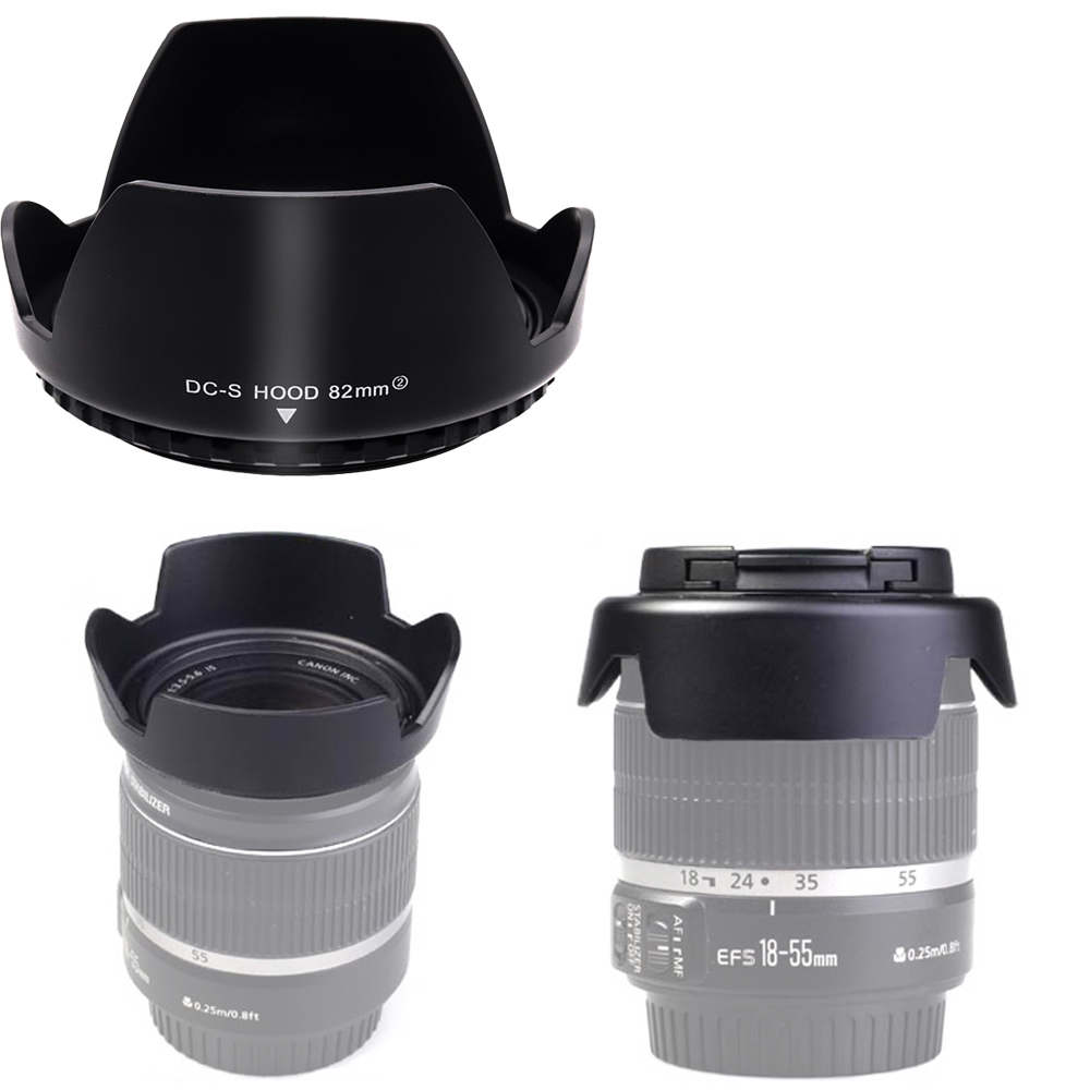 Lens Hood Petal - Evrensel Kamera Lens Koruyucusu - 49
