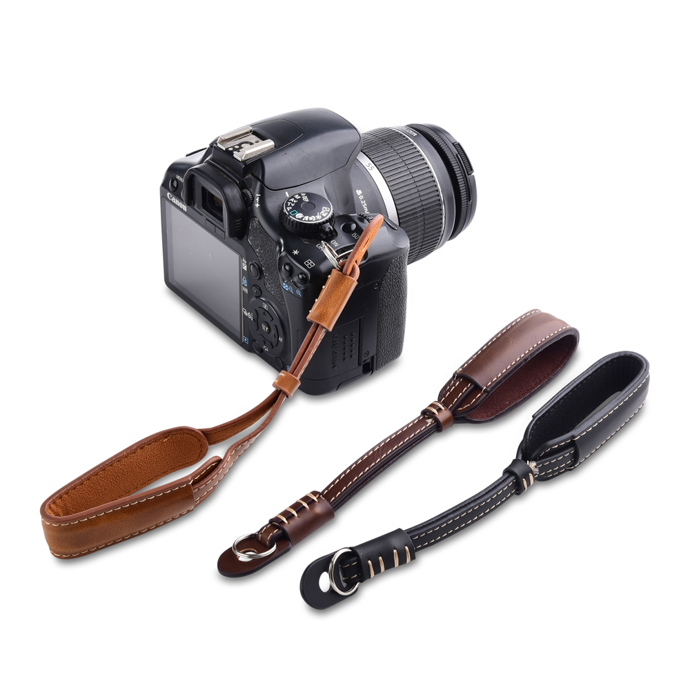 Photography Icon - Kamera Deri El Kavrama Metal Halka