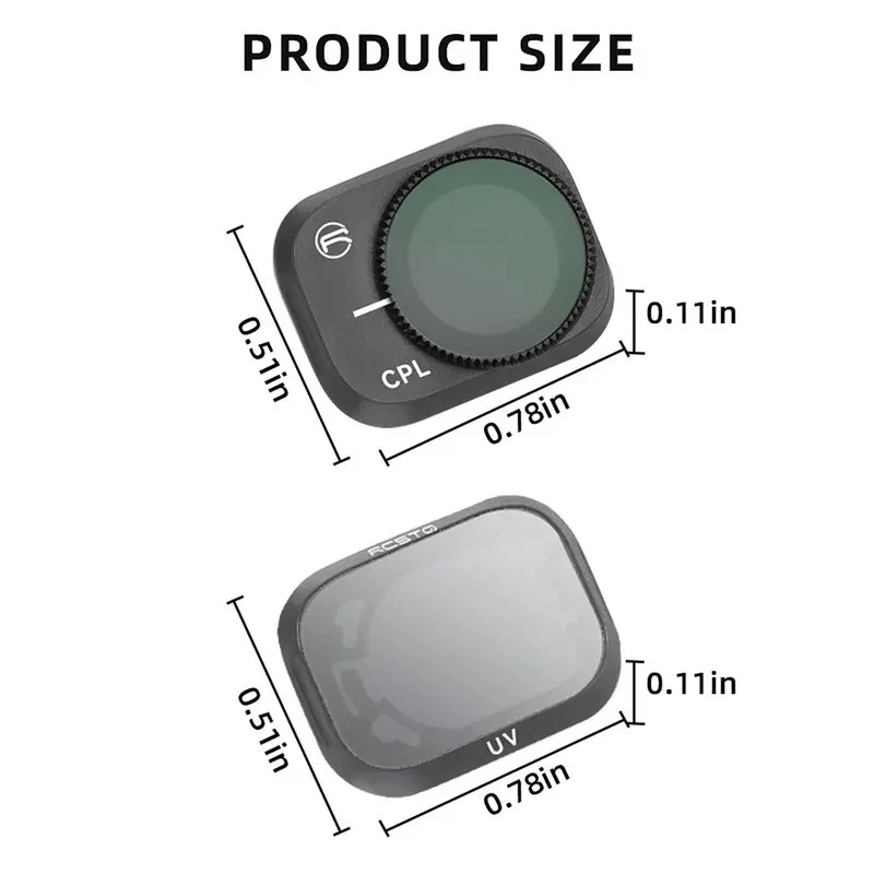 Nd Filter Set - DJI Mini 3/3 Pro Kamera Lens