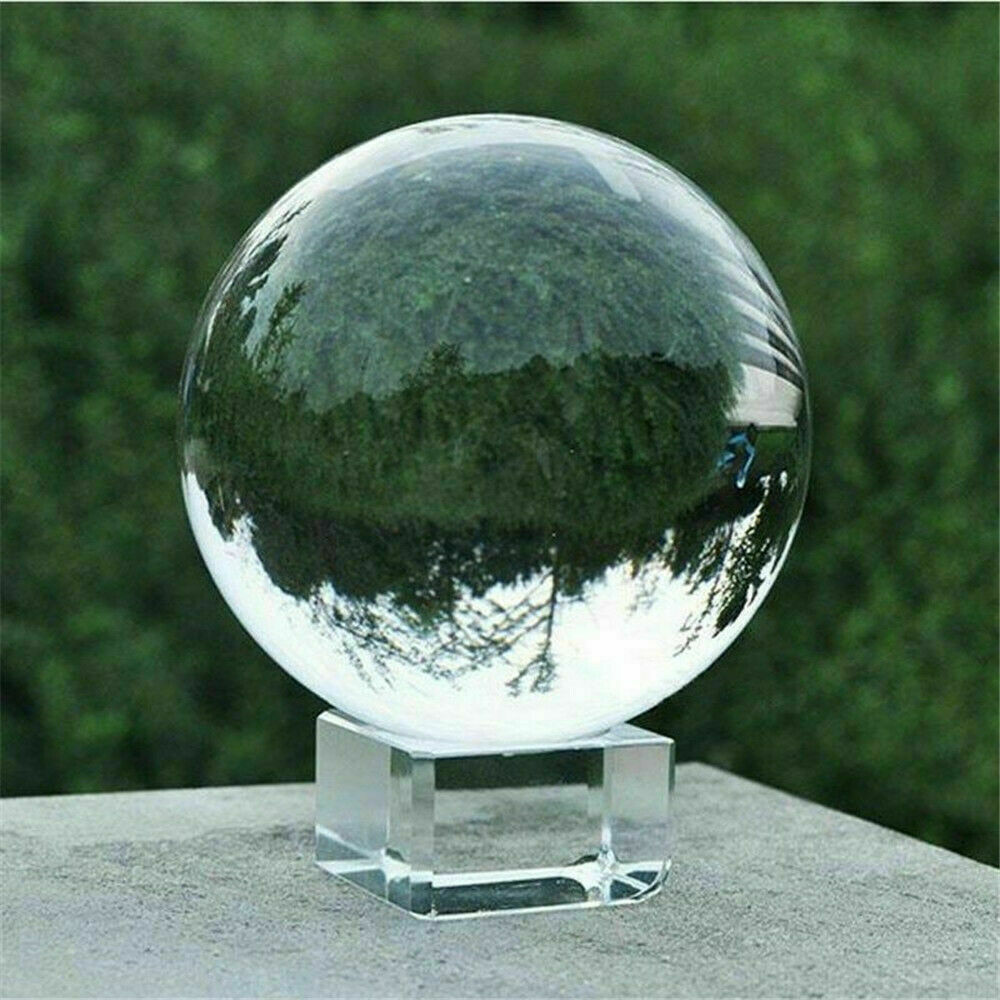 Lens Ball Crystal - 60/80mm K9 kristal şeffaf fotoğraf kristal