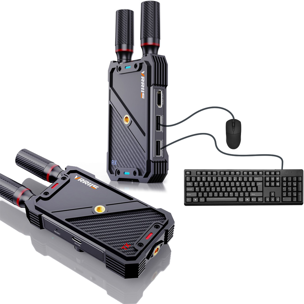 Photography Videography - VRRIIS WL082K 400m Kablosuz HDMI KVM