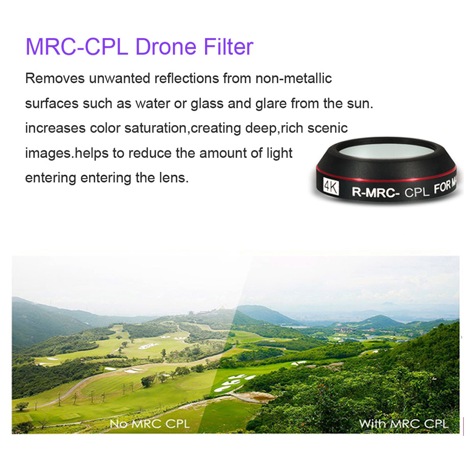 Drone filtre DJI Mavic Pro CPL - Nd Filter Set incelemesi ve fiyatı