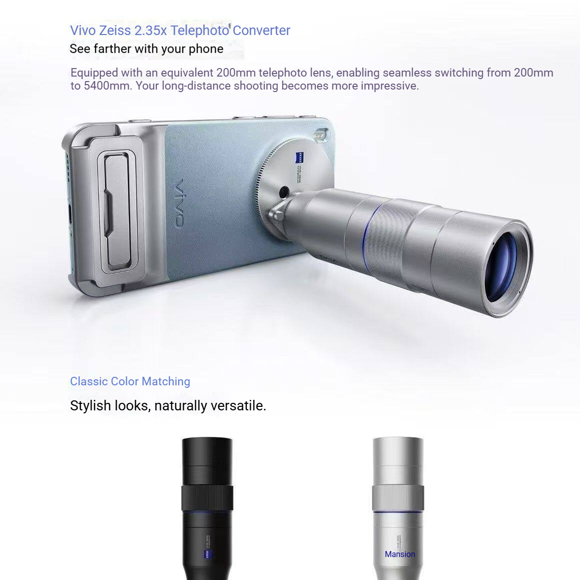 Zeiss 2.35X Telefoto Zoom Lens - Photography Kit X300 incelemesi ve fiyatı