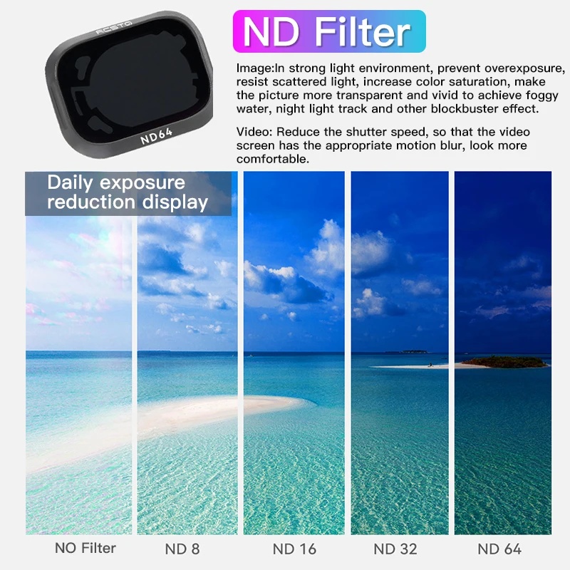 RCSTQ DJI Mini 3 Pro Filtre Dr - Nd Filter Set incelemesi ve fiyatı