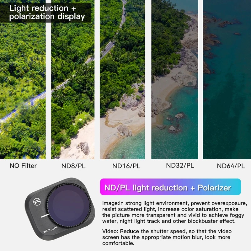 RCSTQ DJI Mini 3 Pro Filtre Dr - Nd Filter Set incelemesi ve fiyatı