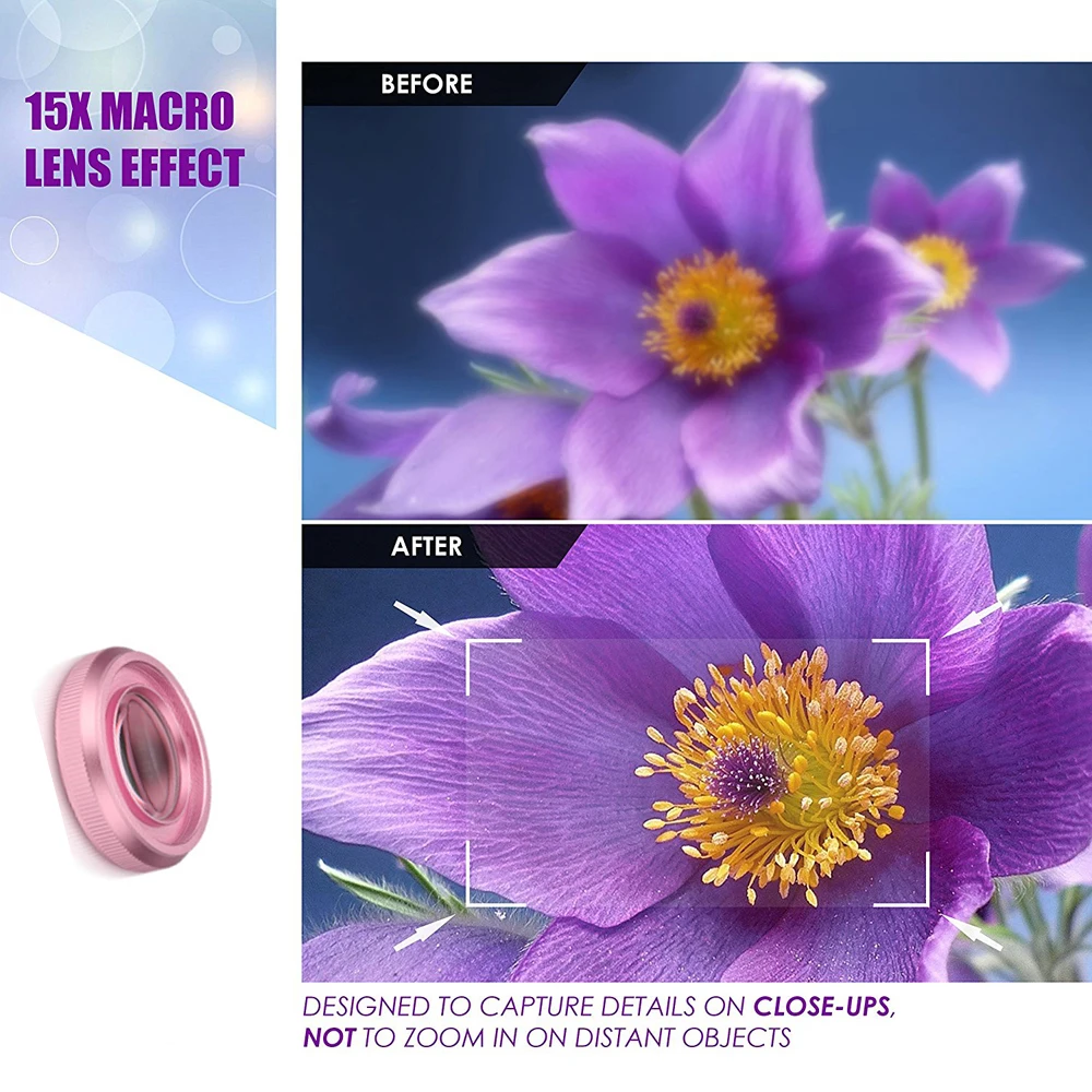 15X Makro Lens 4K HD Profesyon - Photography Angles incelemesi ve fiyatı