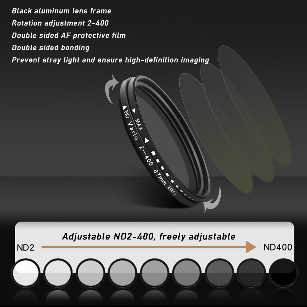 67mm Klipsli ND2-400 Telefon K - Nd Filter Set incelemesi ve fiyatı