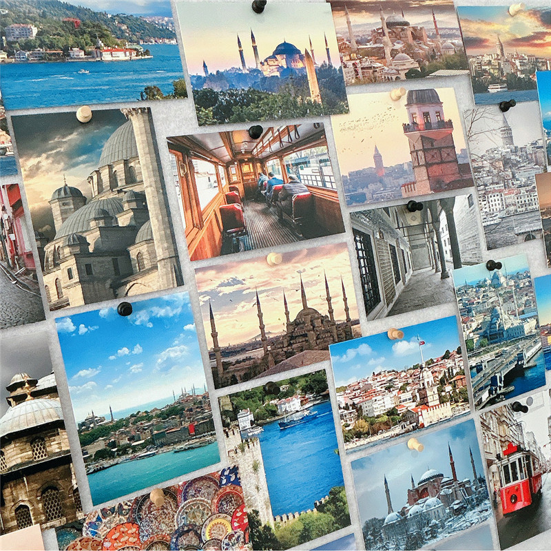 30 adet 10x14cm seyahat manzar - Photography Journal incelemesi ve fiyatı