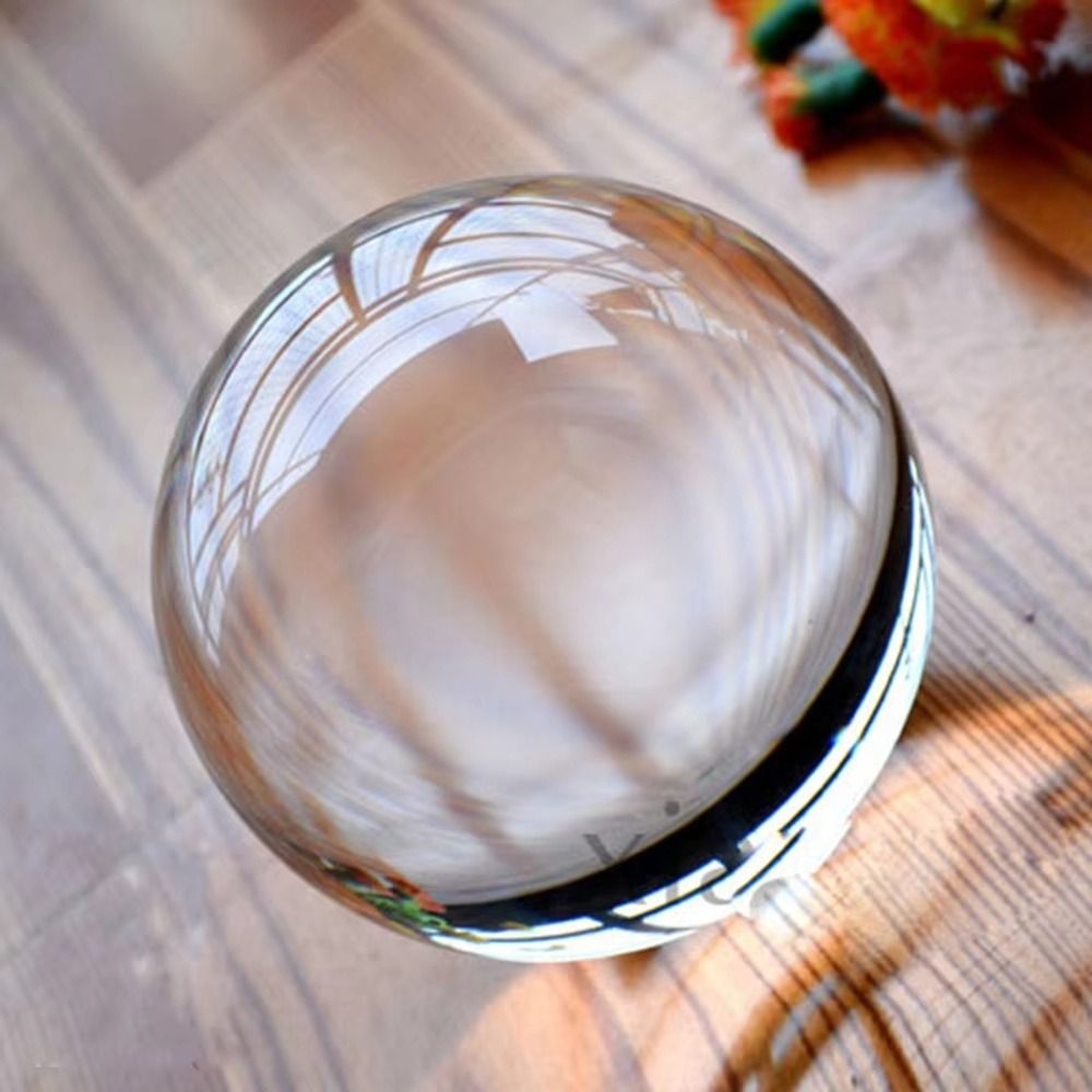 Yuvarlak Kristal Cam Top Şeffa - Lens Ball Crystal incelemesi ve fiyatı